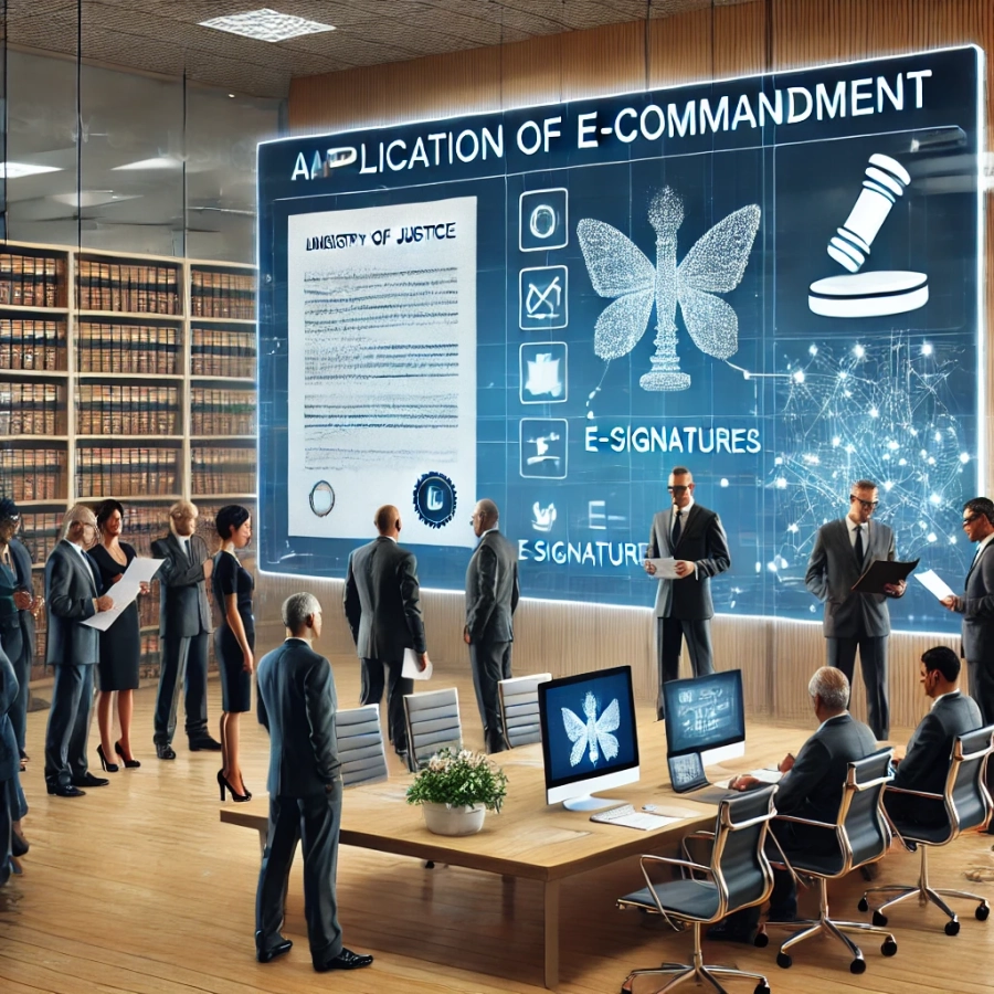 the application of e-Commandment - Al-Soaib & Partners Law firm